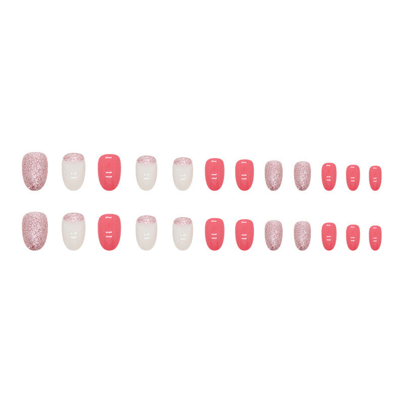 Glittering Press-On Nail Art Set Kalsten