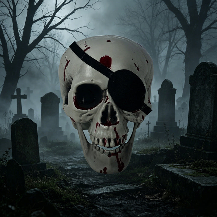 Pirate-Themed Skull Decoration Kalsten