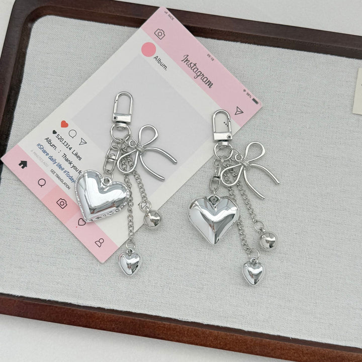 Heart-Shaped Pendant Keychain Kalsten