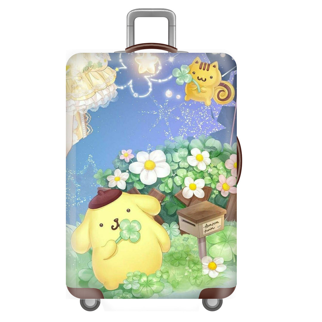 Unisex Hard-shell Travel Suitcase with Funny Panda Design Kalsten