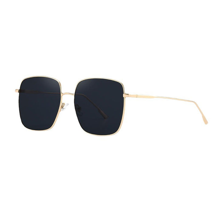 Women's sunglasses with modern square stainless steel frame and polarized lenses Kalsten