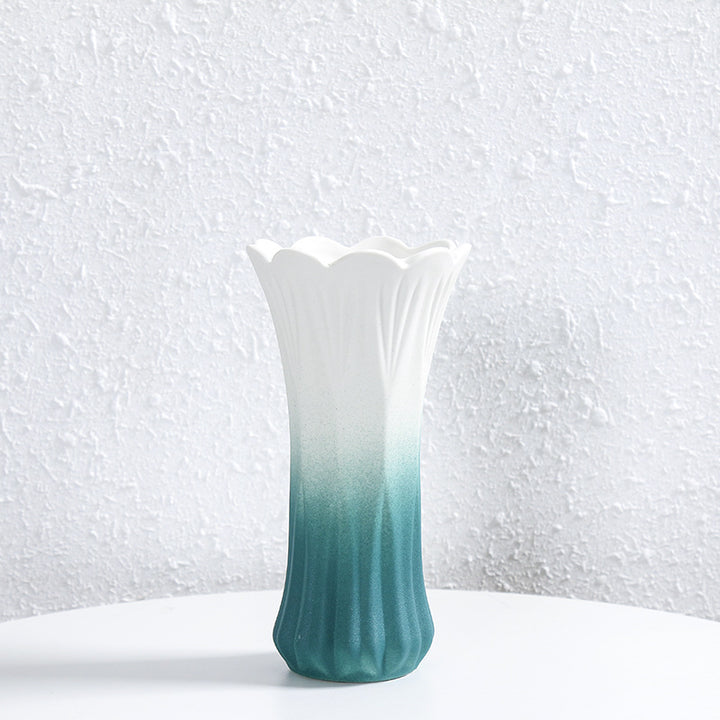 Elegant Floral Design Ceramic Vase Kalsten 1790310307