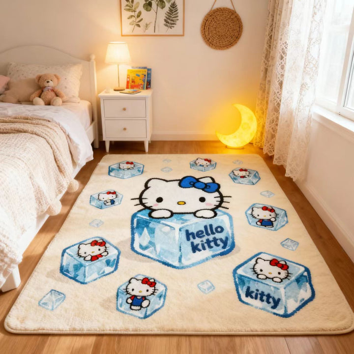 Hello Kitty-Themed Plush Floor Mat Kalsten