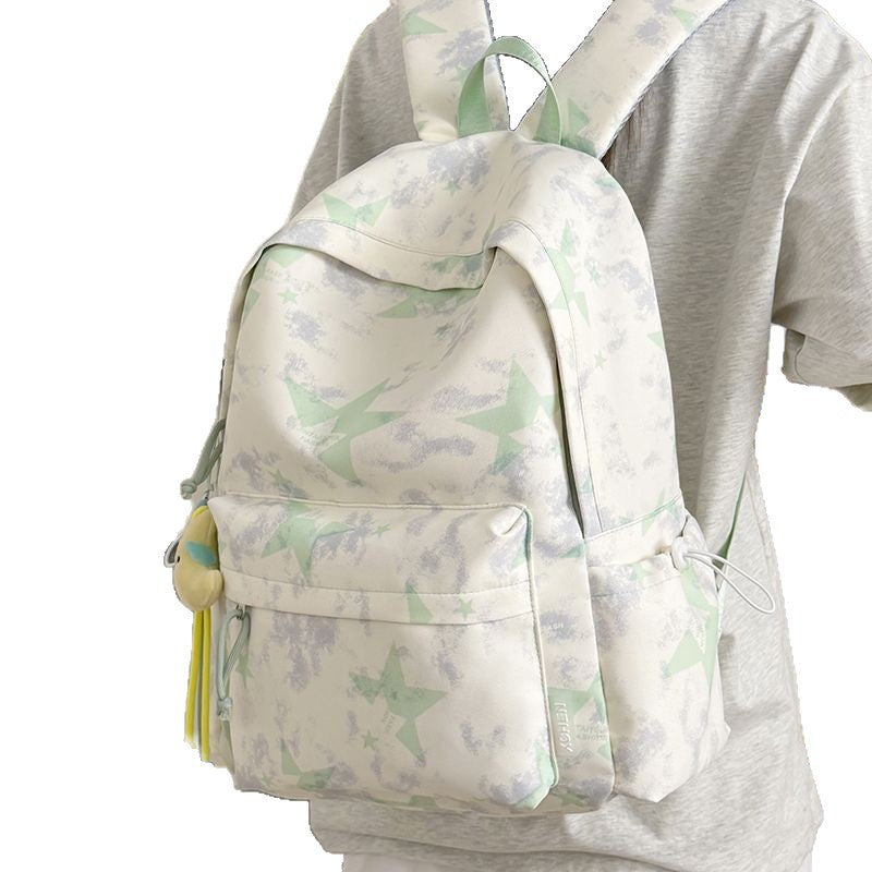 Leisure backpack with practical star motif Kalsten