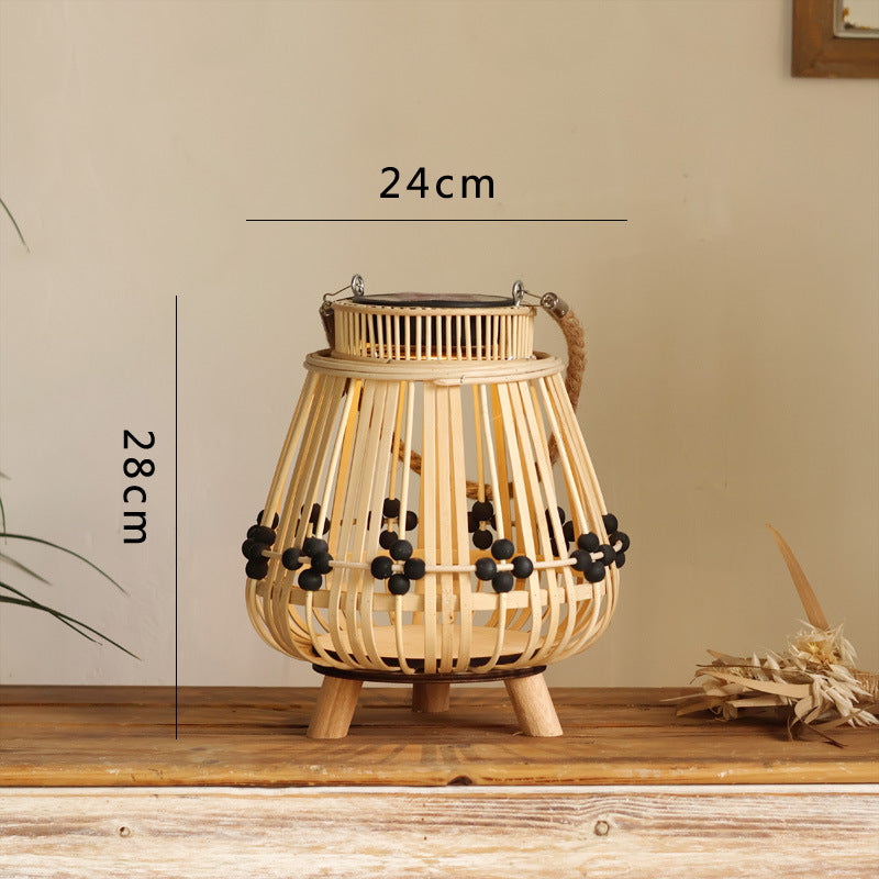 Handcrafted wooden lantern Kalsten