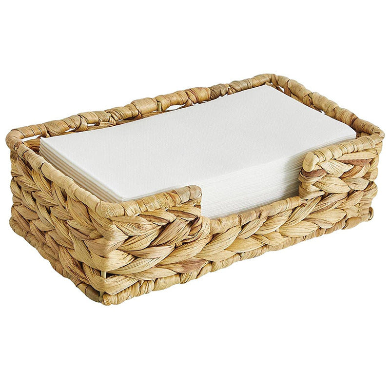 Handwoven Rectangular Storage Tray Kalsten