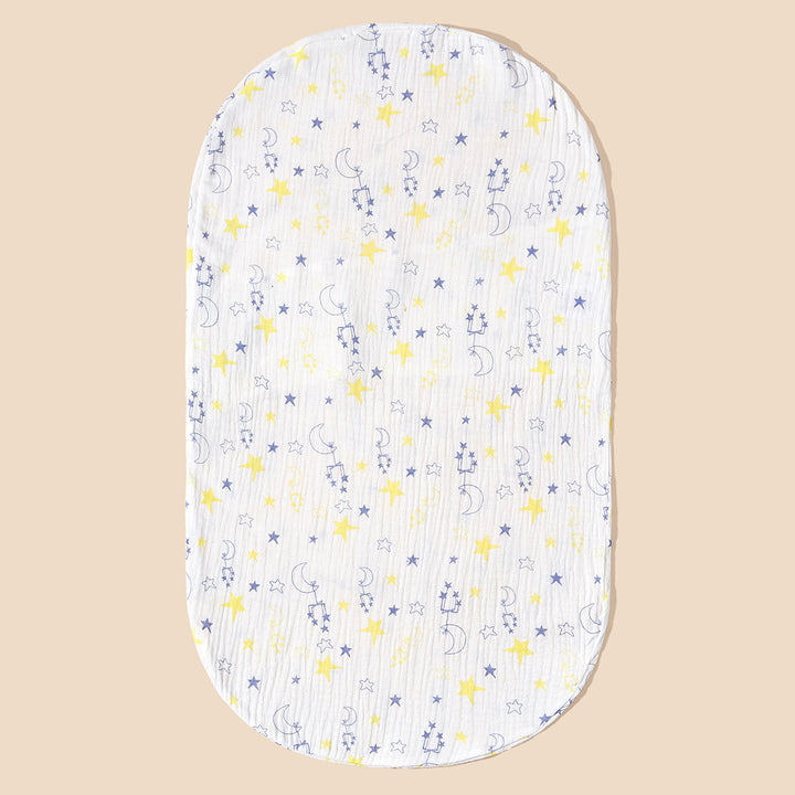 Cotton Muslin Crib Mattress Protector kalsten