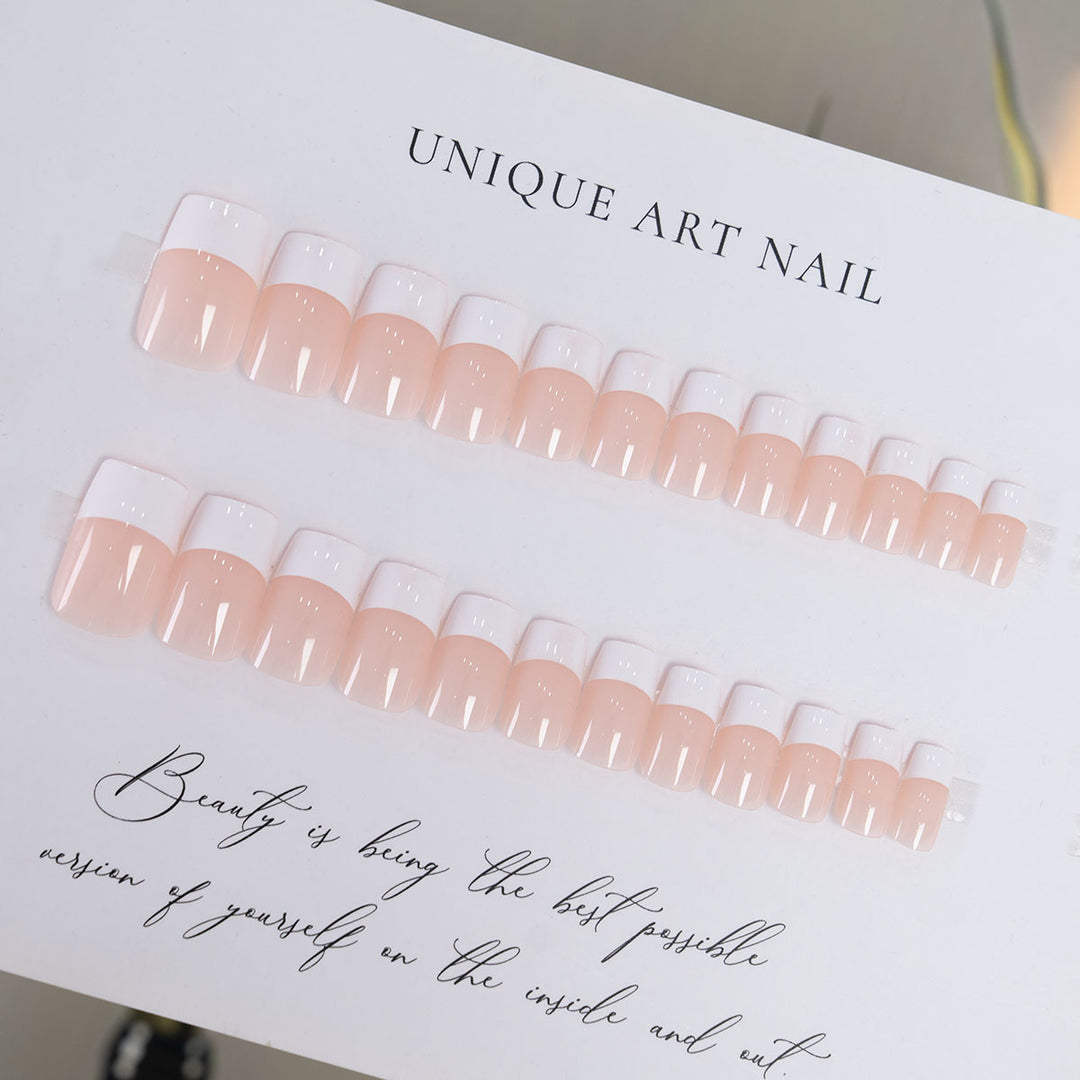 Classic French Tip Press-On Nails