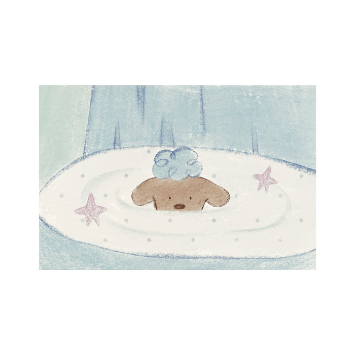 Cartoon-Themed Bath Mat Kalsten