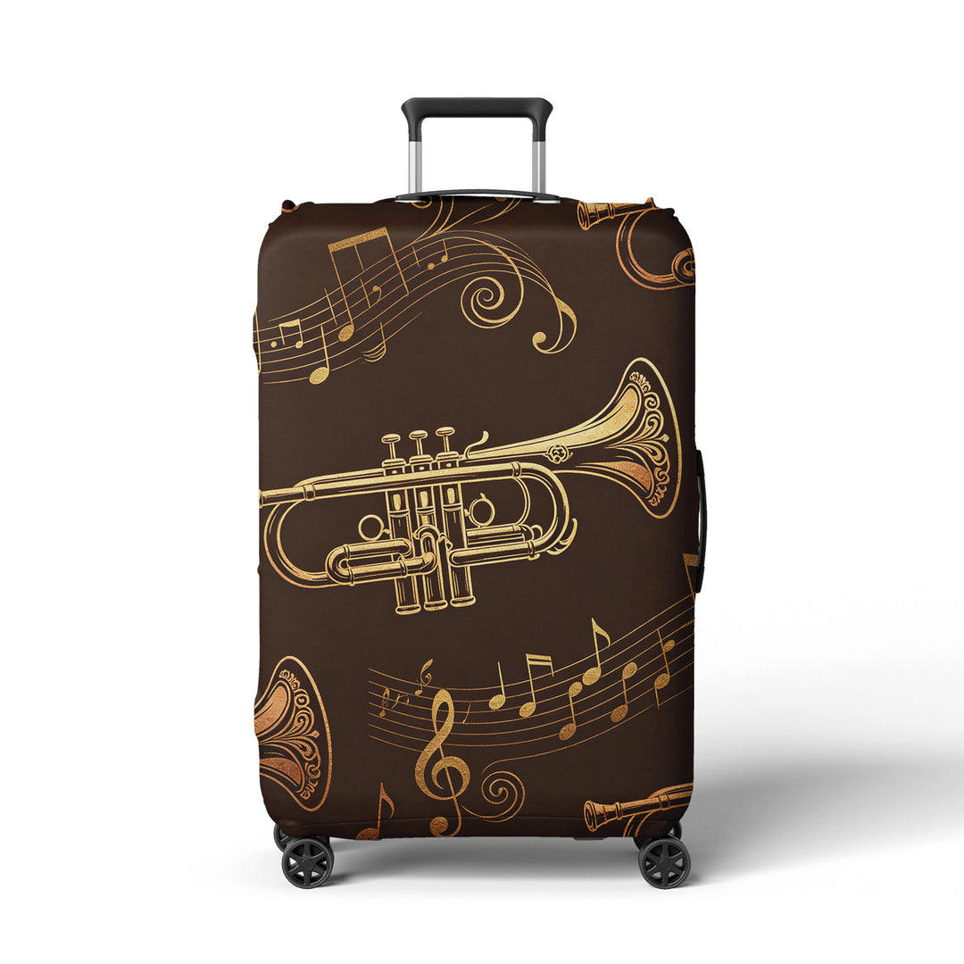 Women's suitcase with unique hand-drawn design Kalsten