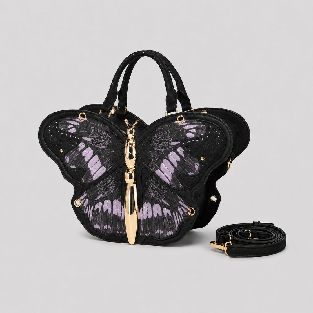 Artistic Butterfly-Shaped Handbag