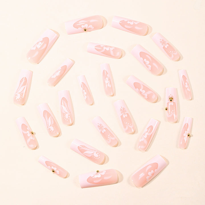 Elegant Floral 3D Nail Art Extensions Kalsten 1789713260