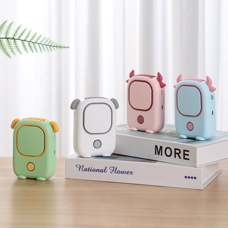Mini Portable Cow-Shaped USB Fan Kalsten