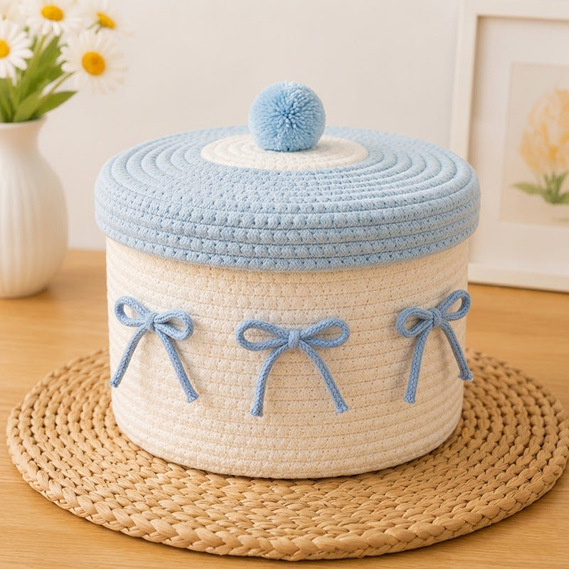 Decorative Knitted Storage Container Kalsten