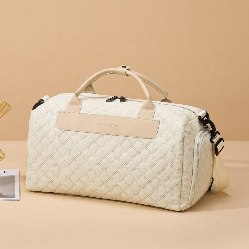 Quilted Travel Duffel Bag Kalsten