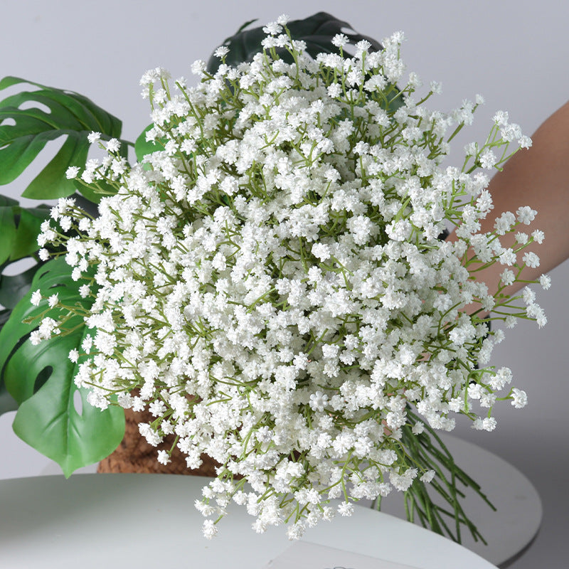 Artificial Baby Blue Flower Bouquet