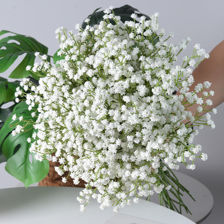 Artificial Baby Blue Flower Bouquet