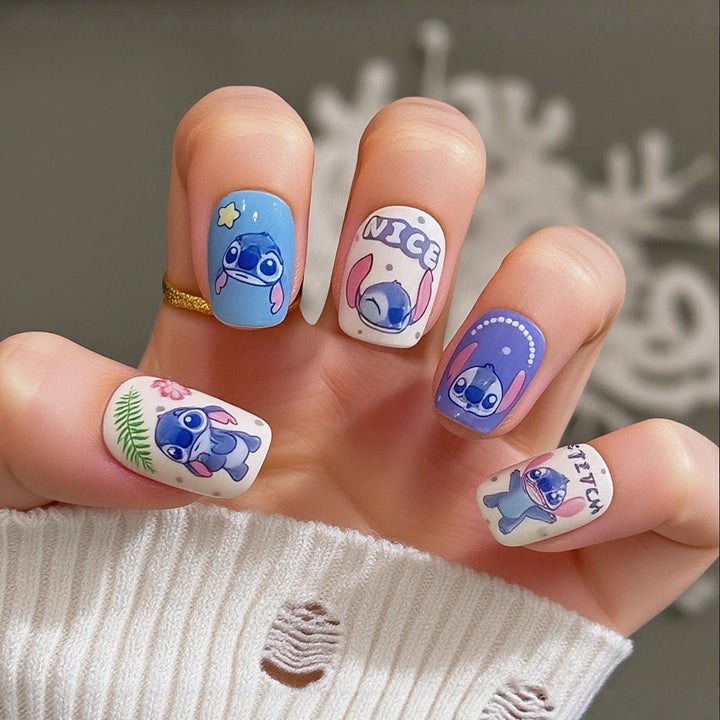 Art Nails in Creative Cartoon Style Kalsten