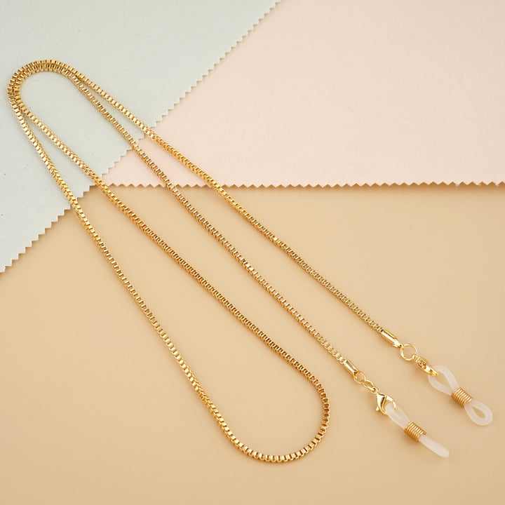 Sleek Metal Eyewear Chain Kalsten