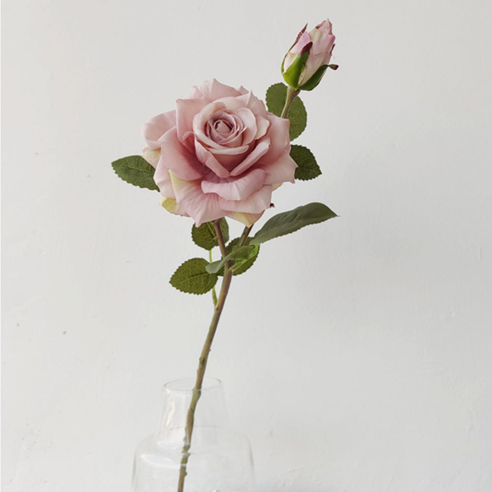 Lifelike Decorative Rose Stem