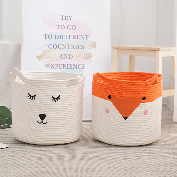 Tier motif storage basket Kalsten