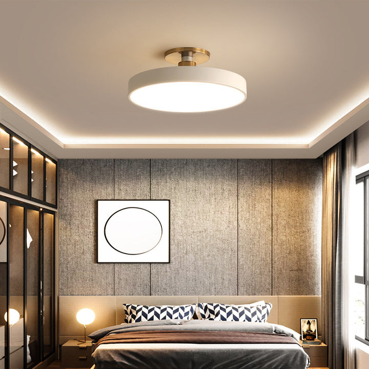 Modern Round Flush Mount Light