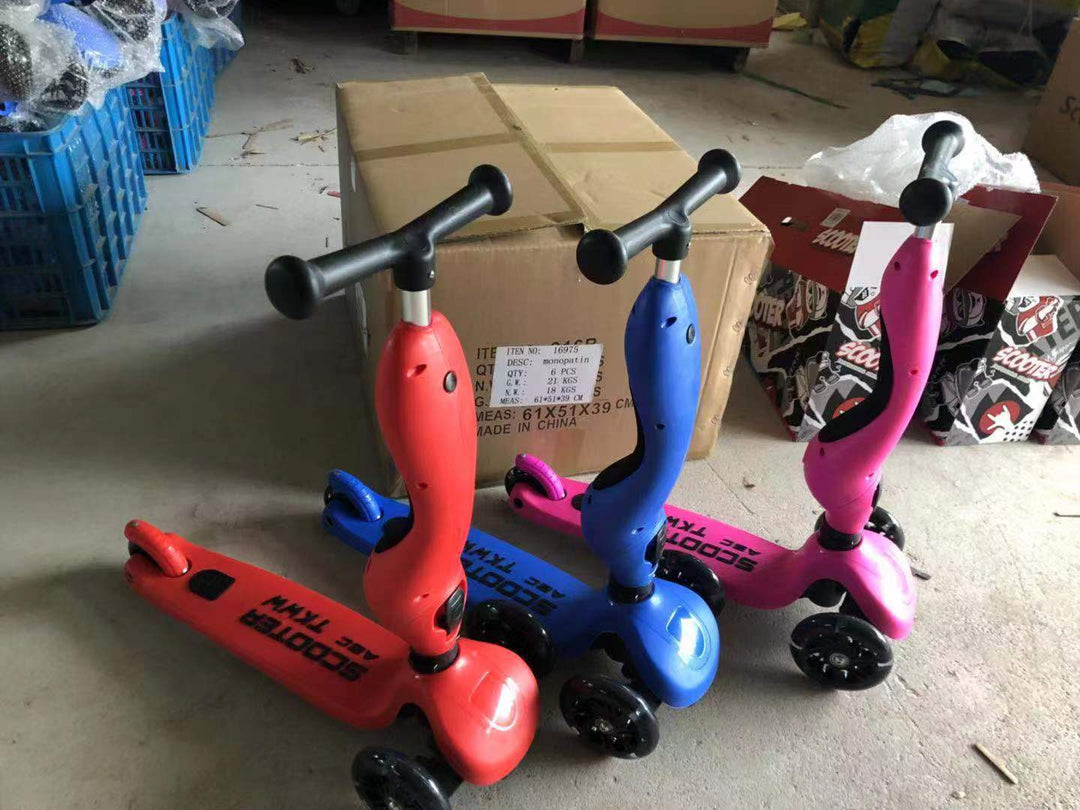 Innovative Lean-to-Steer Kick Scooter Kalsten