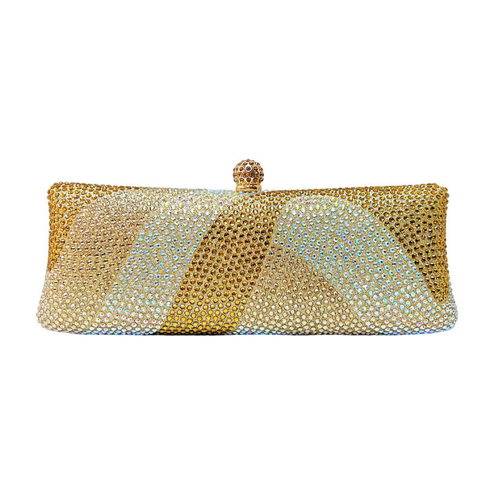 Glamorous Rhinestone-Studded Clutch
