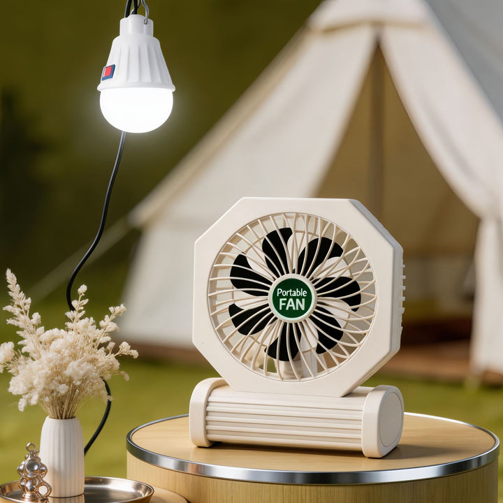 Ladies Portable Table Fan with Powerful Air Circulation Kalsten