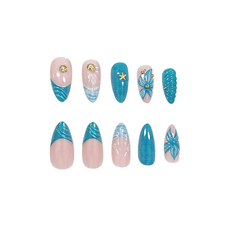 Artistic Acrylic Nail Art Design Kalsten