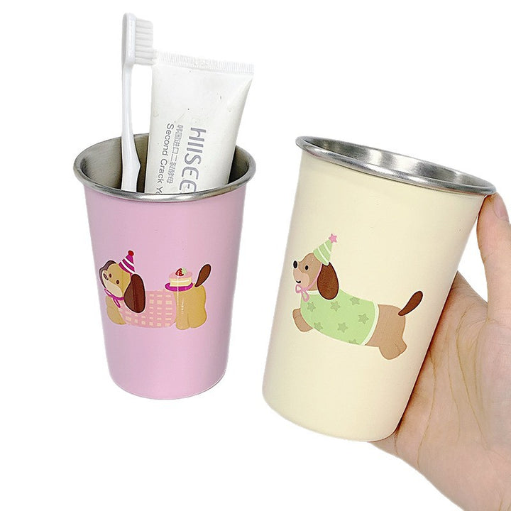 Stainless steel cup with cute dog design Kalsten