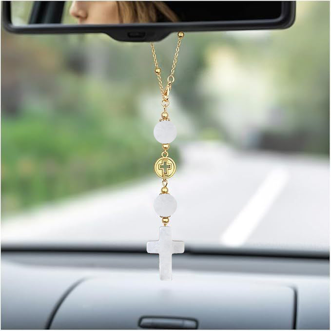 Decorative Cross Car Charm Kalsten