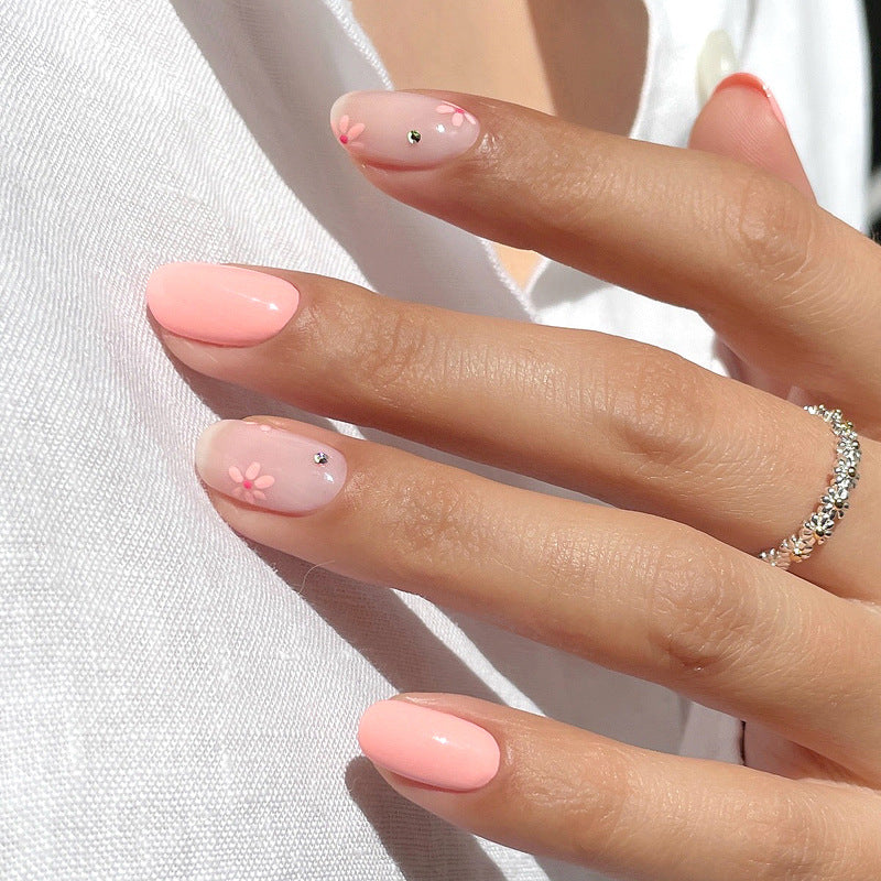 Elegant Heart-Designed Press-On Nail Tips Kalsten