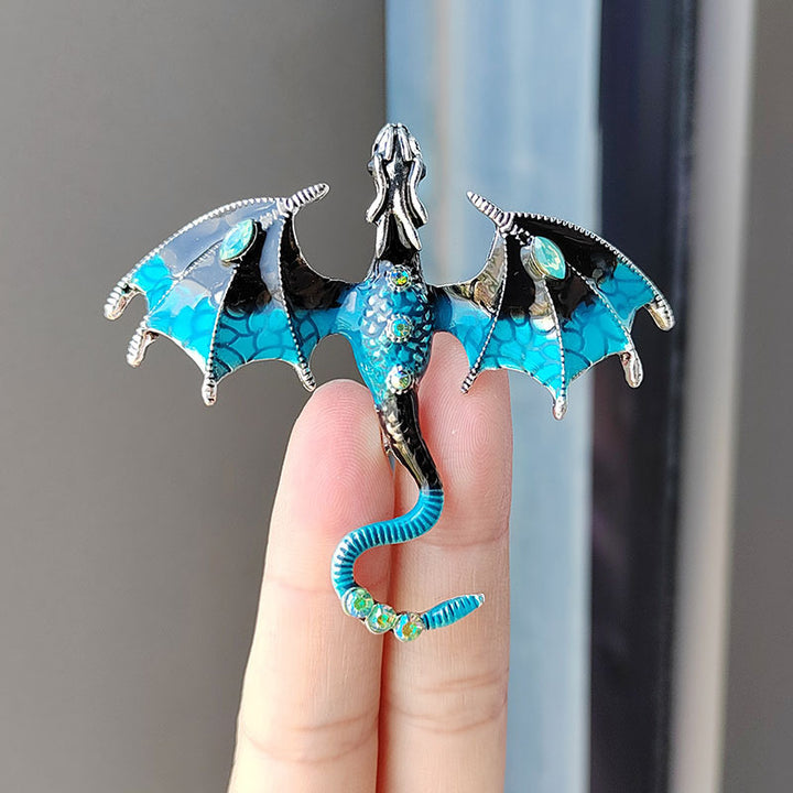 Decorative Dragon Brooch Kalsten