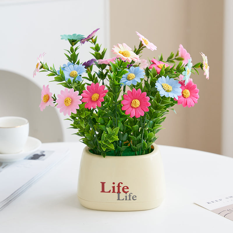 Lifelike Decorative Floral Arrangement