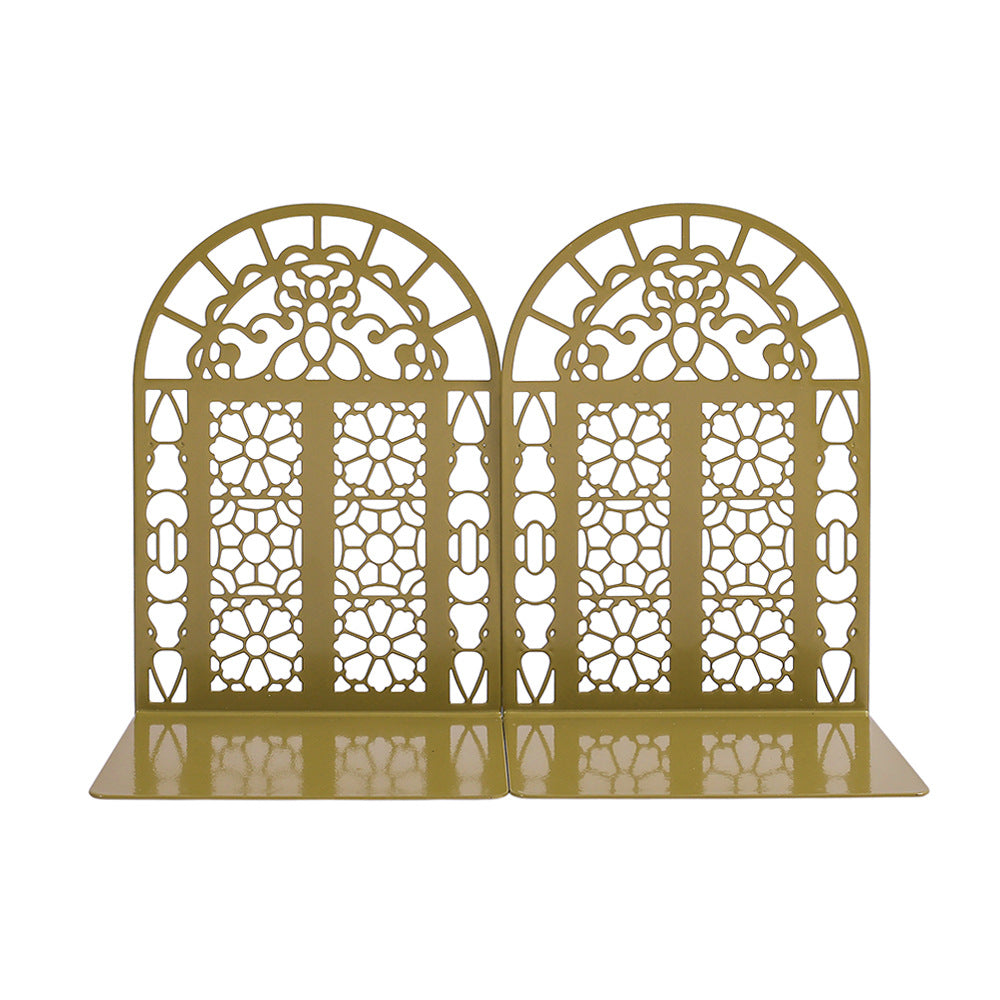 Decorative Art Metal Bookends