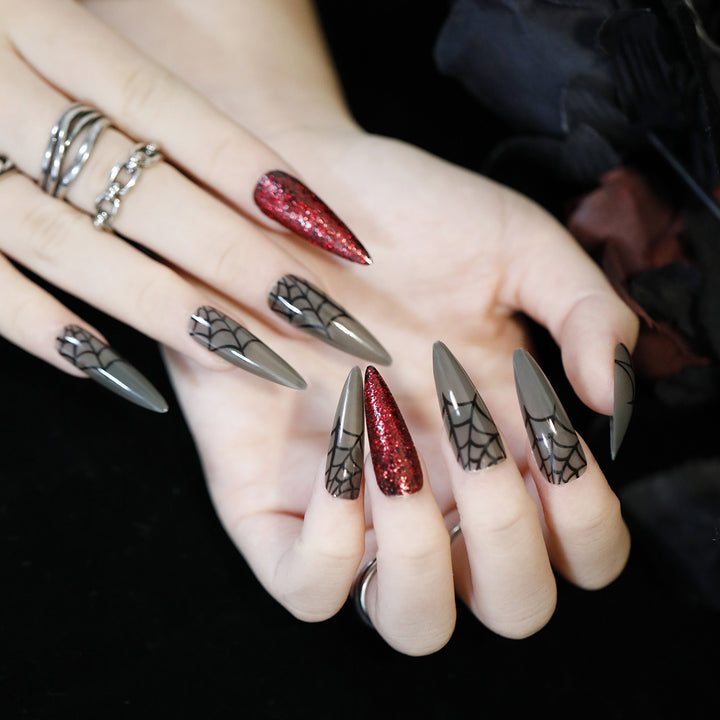 Artistic Nail Art with Creepy Designs Kalsten