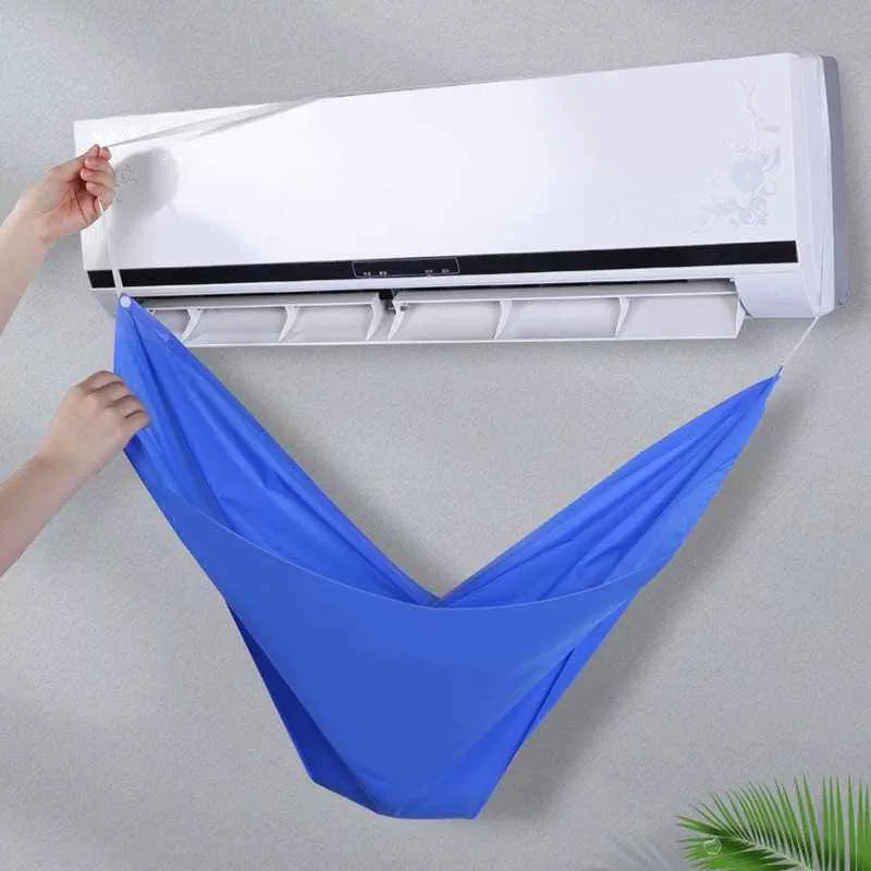 Unisex universal size wall-mounted air conditioner condensate catchment funnel waterproof reusable fabric attachment Kalsten