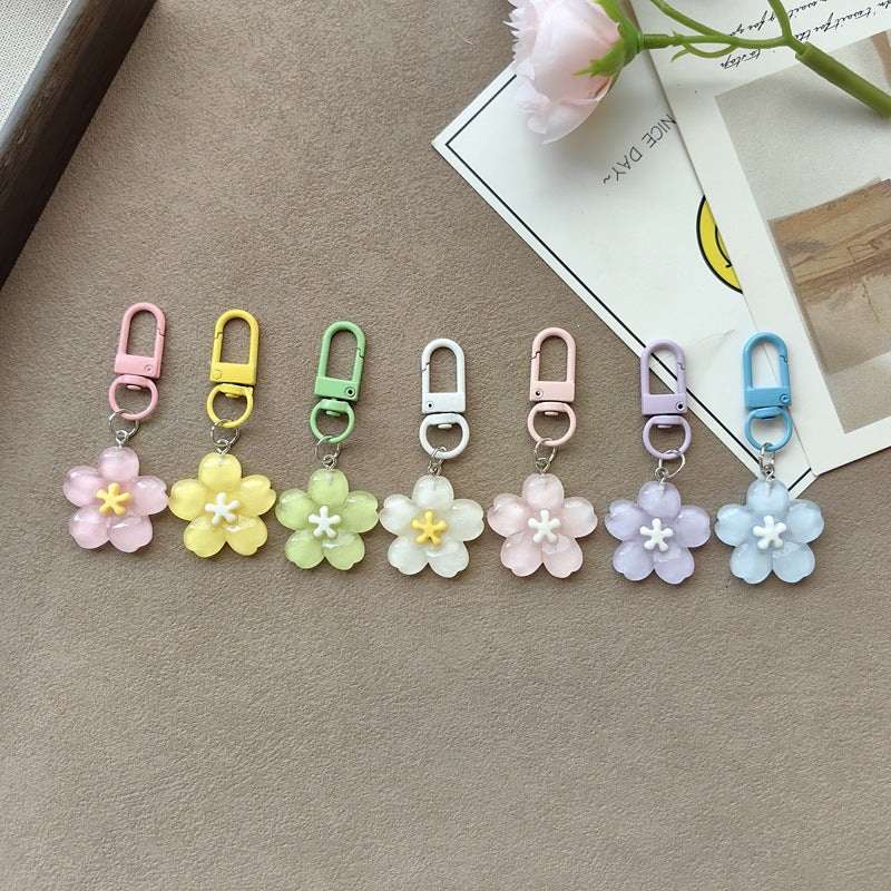 Key ring with flower motif Kalsten