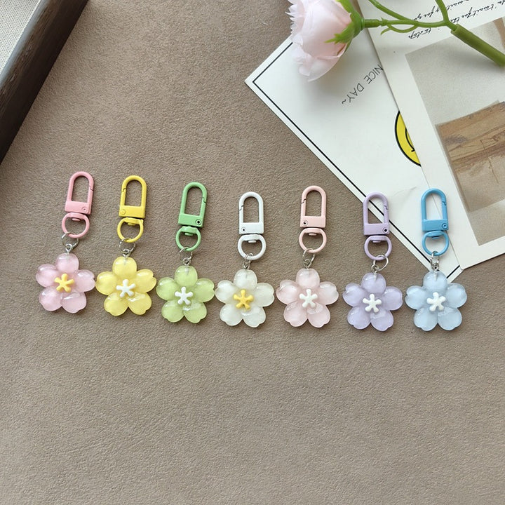 Key ring with flower motif Kalsten