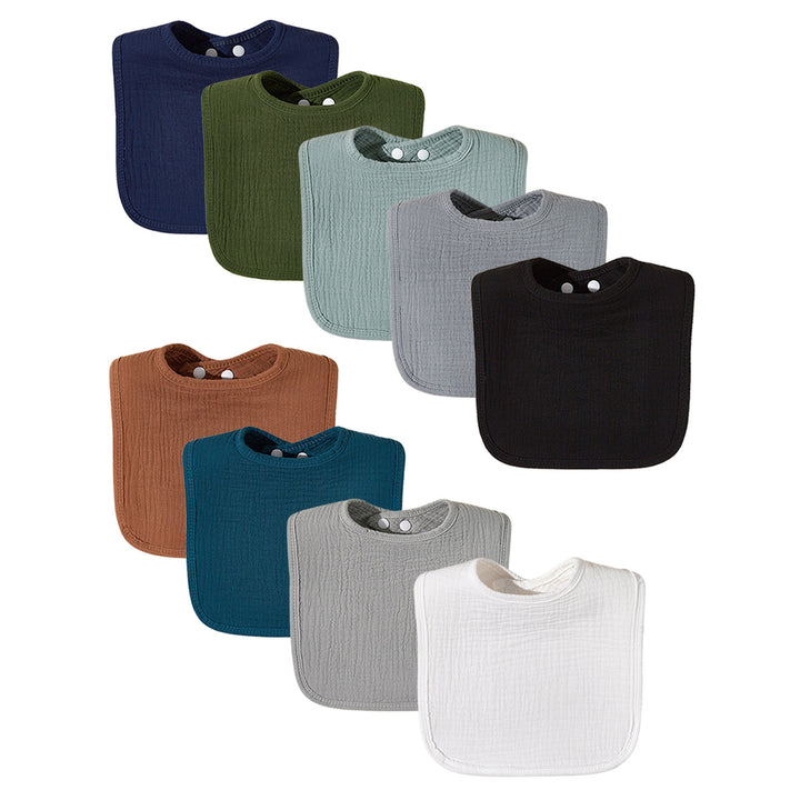 Soft Cotton Baby Feeding Bib kalsten