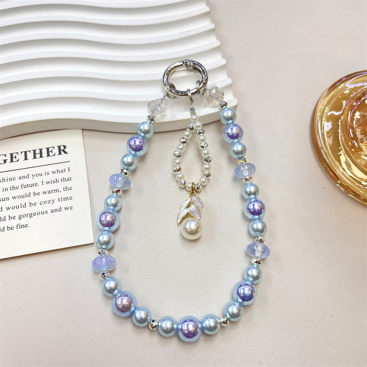 Elegant Pearl Beaded Charm Necklace Kalsten