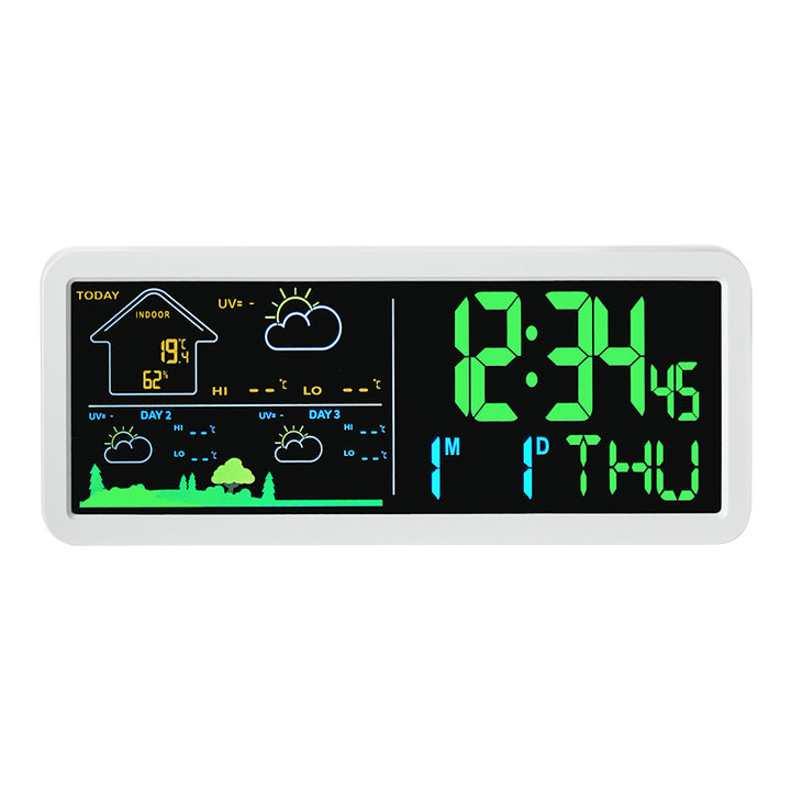 Digital weather and alarm clock with hygrometer Kalsten