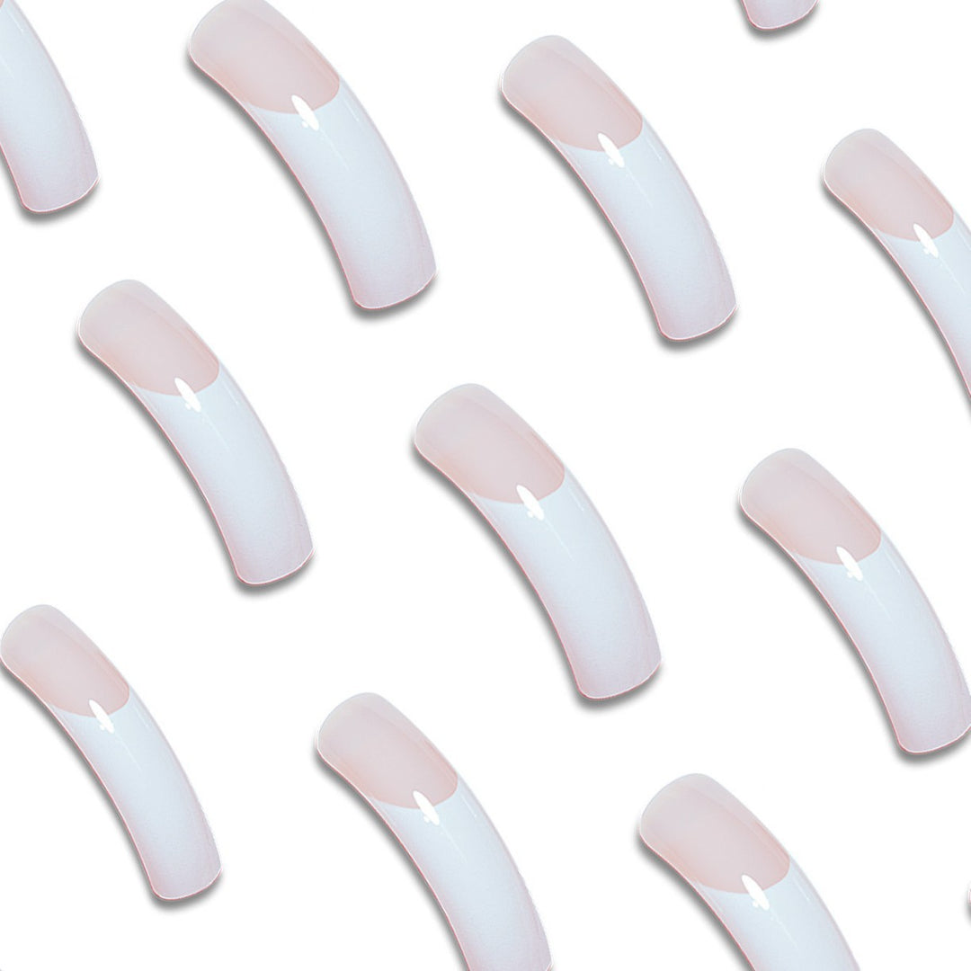 Premium French Tip Press-On Nails Kalsten