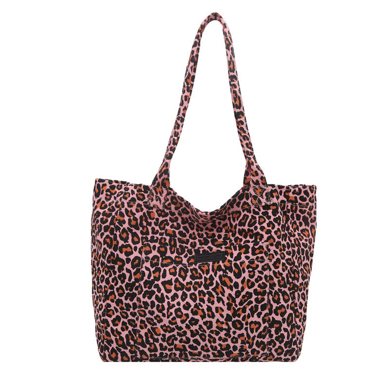 Eco-Friendly Reusable Leopard Print Tote Bag Kalsten