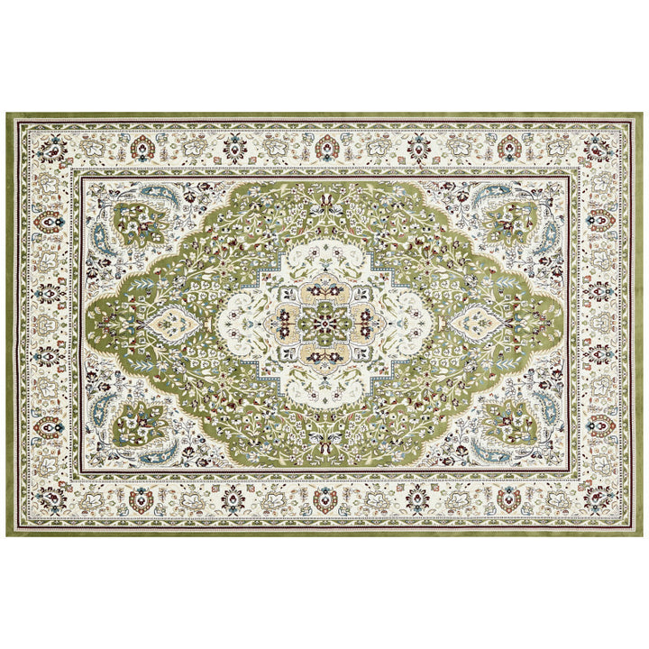 Traditional Floral Pattern Area Rug