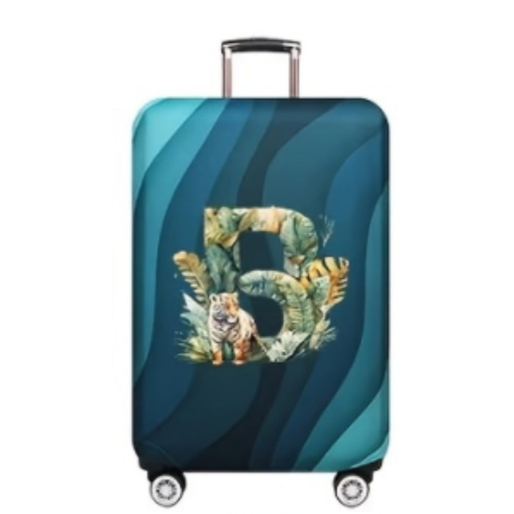 Women's hard-shell suitcase with stylish tiger design Kalsten