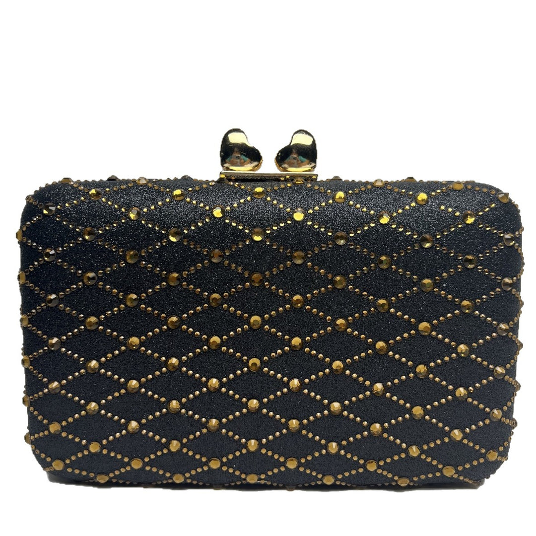 Rhinestone Glitter Clutch