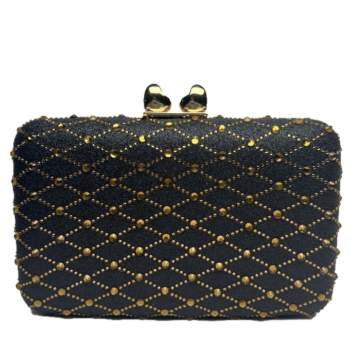 Rhinestone Glitter Clutch