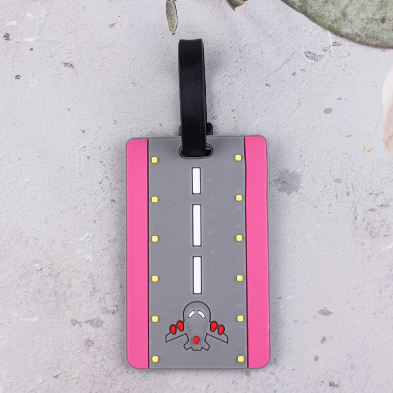 Airplane Runway Luggage Tag Kalsten